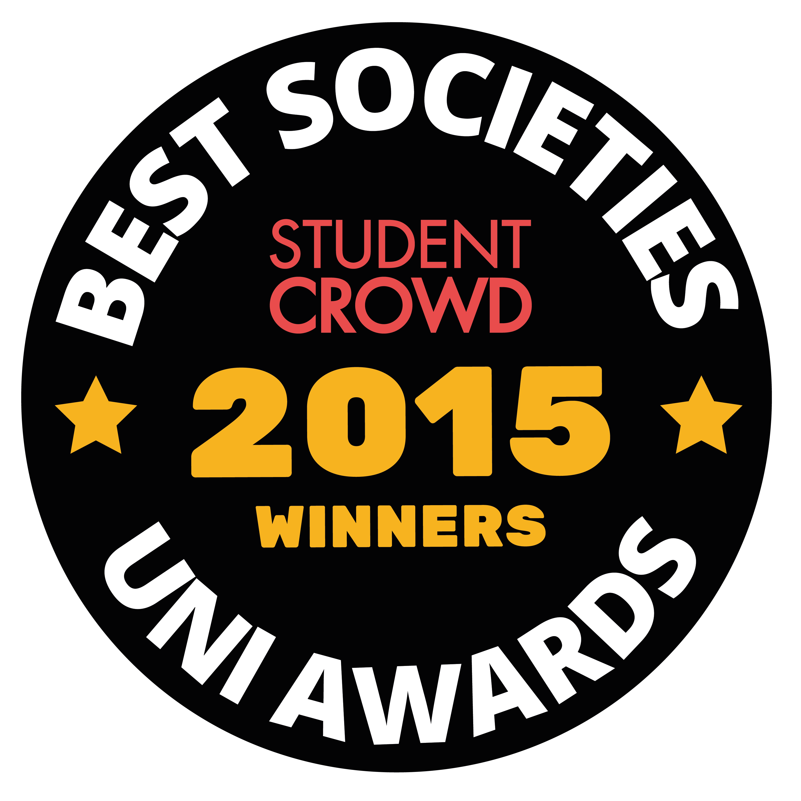 StudentCrowd Best Uni Clubs and Societies Awards Badge