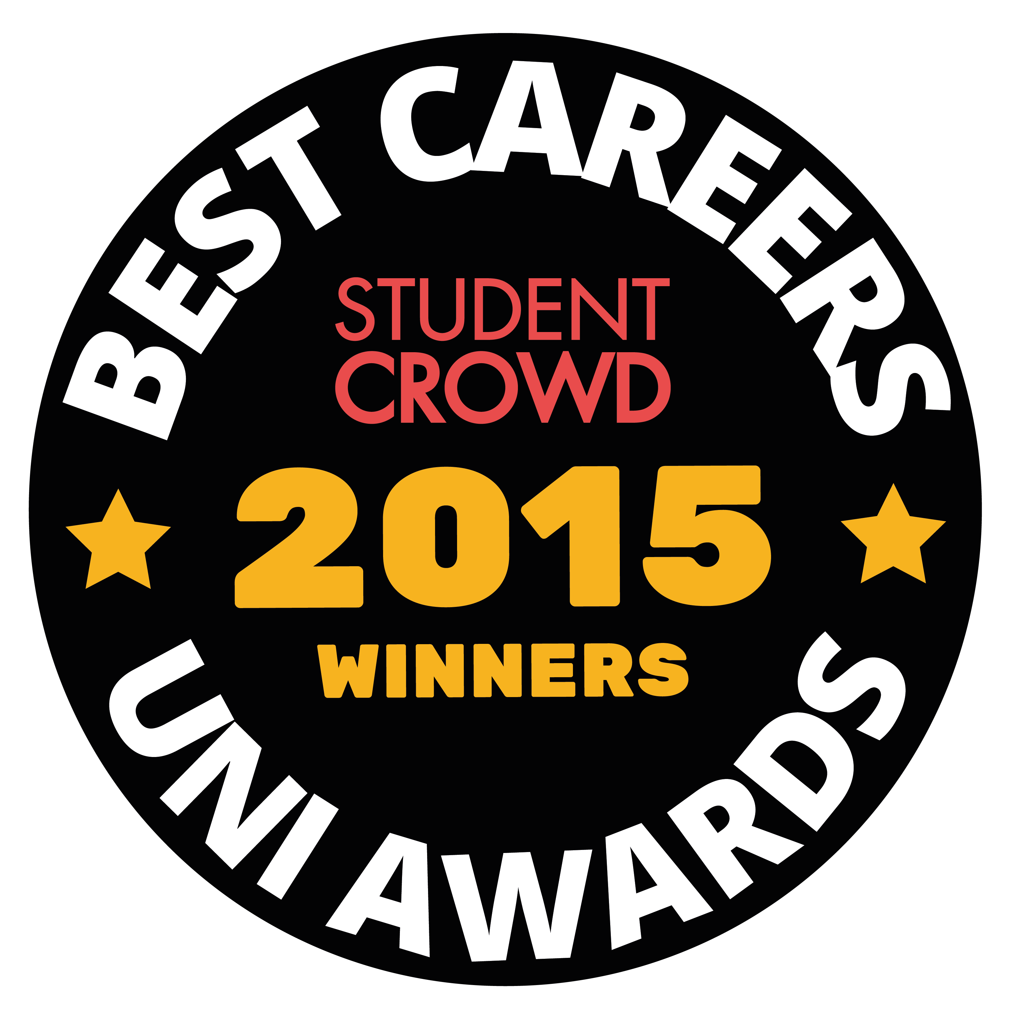 StudentCrowd Best Uni Careers Awards Badge