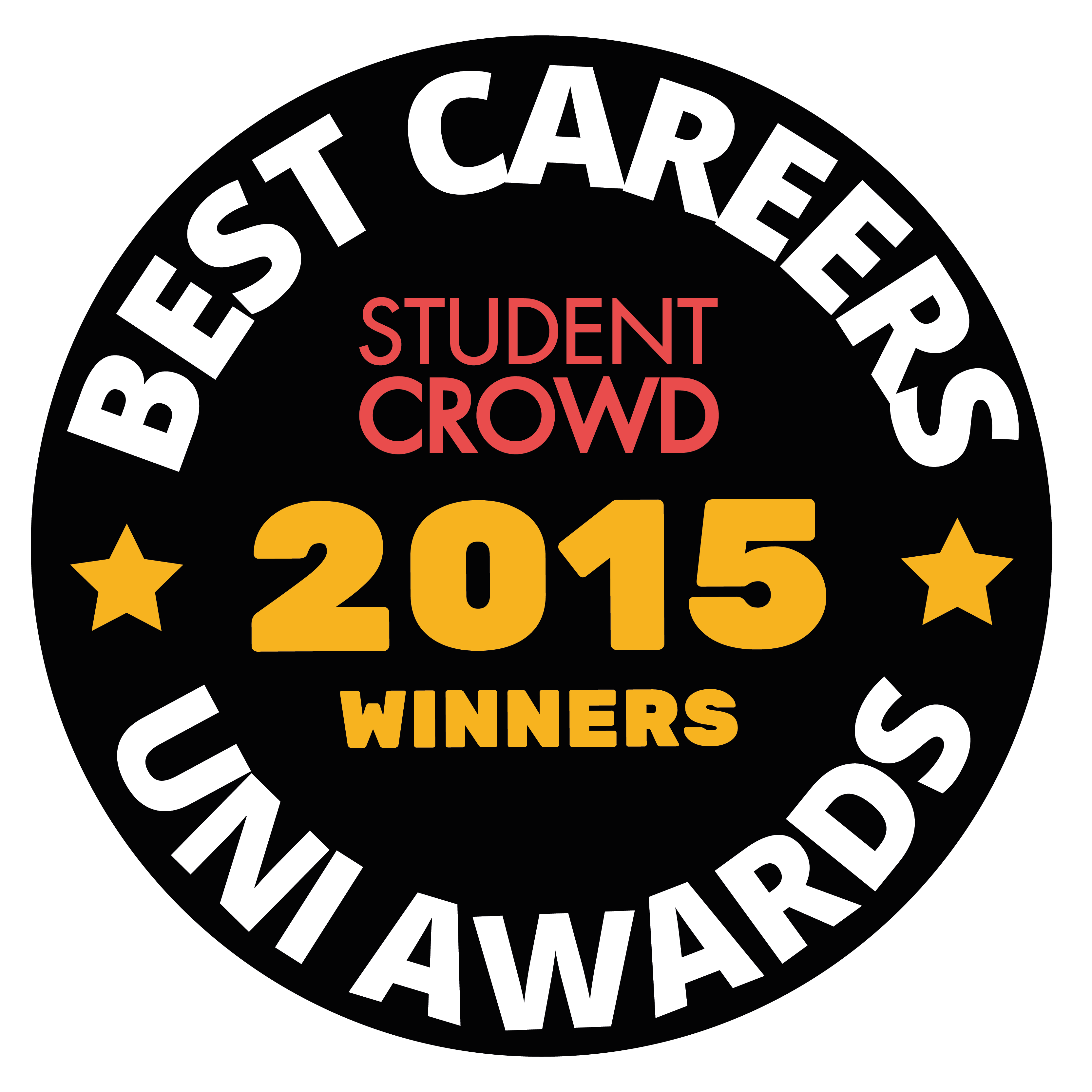 StudentCrowd Best Uni Careers Awards Badge