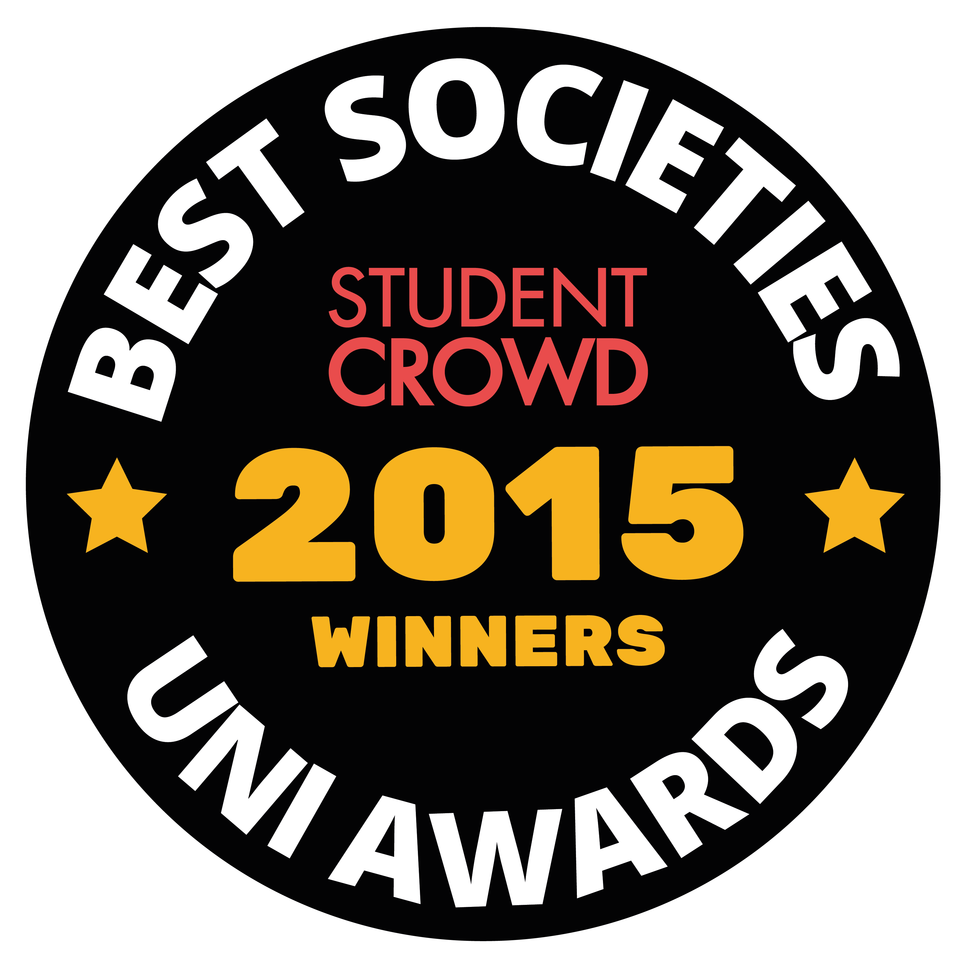 StudentCrowd Best Uni Clubs and Societies Awards Badge