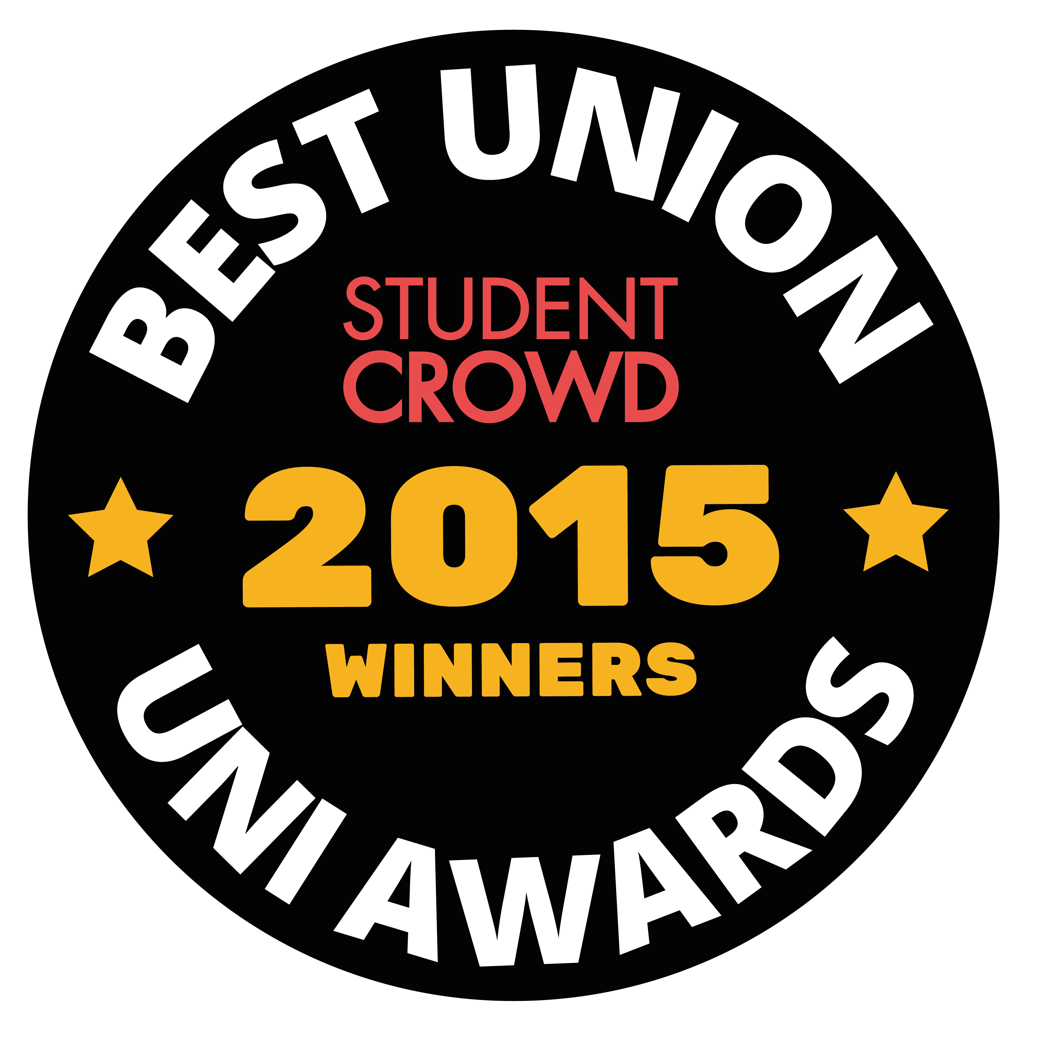 StudentCrowd Best Students Union Awards Badge