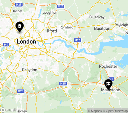 Closest campuses from European School of Osteopathy