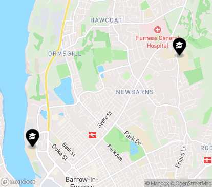 Closest campuses from Furness College