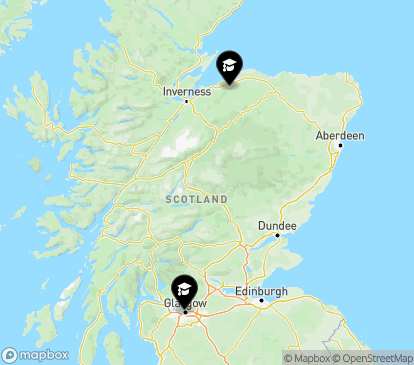 Closest campuses from Glasgow School of Art