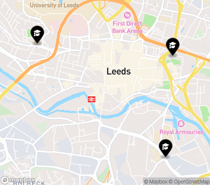 Closest campuses from Leeds City College