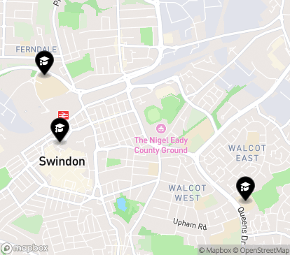 Closest campuses from New College Swindon