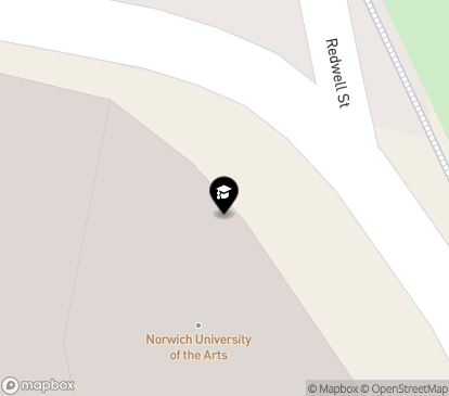 Closest campuses from Norwich University of the Arts