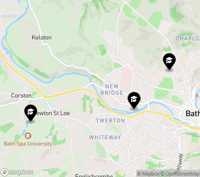 Closest campuses from Bath Spa University