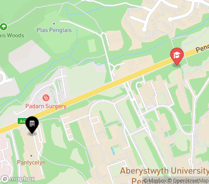 Closest campuses from Pantycelyn