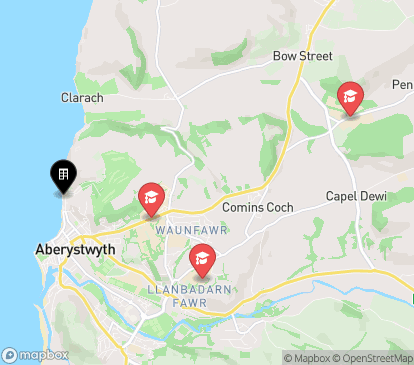 Closest campuses from Alexandra Hall