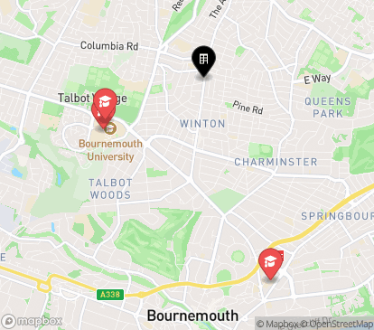 Closest campuses from Winton Halls
