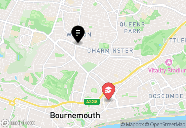 Closest campuses from Okeford House