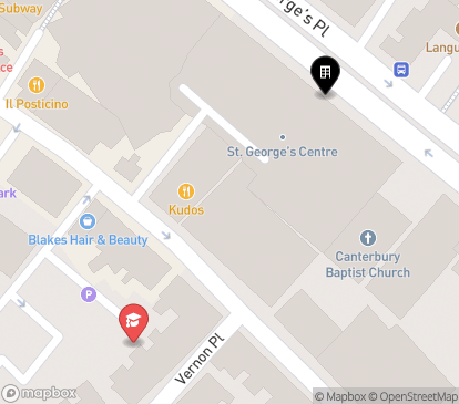 Closest campuses from St George's Centre