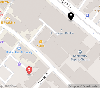 Closest campuses from Dover Street Houses