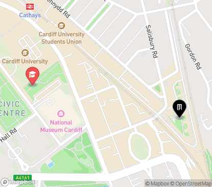 Closest campuses from Senghennydd Court