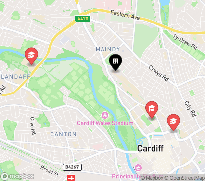 Closest campuses from Cambrian Point
