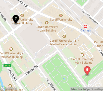 Closest campuses from Aberdare Hall