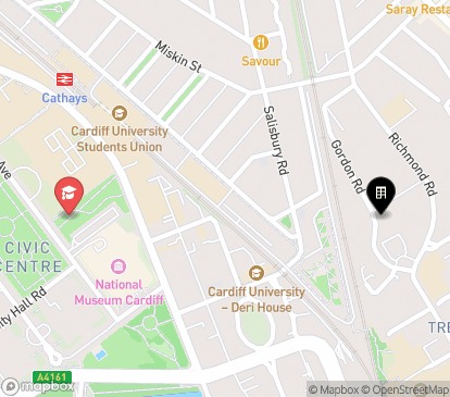 Closest campuses from Gordon Hall