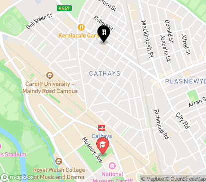 Closest campuses from Roy Jenkins Hall