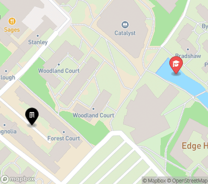 Closest campuses from Forest Court