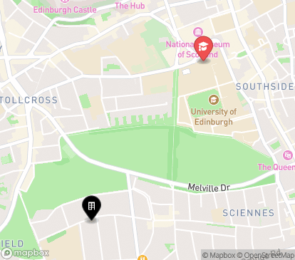Closest campuses from Warrender Park Road