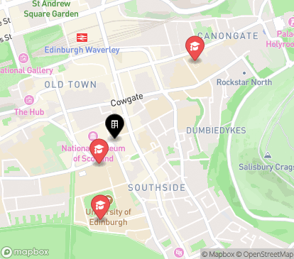 Closest campuses from Potterrow