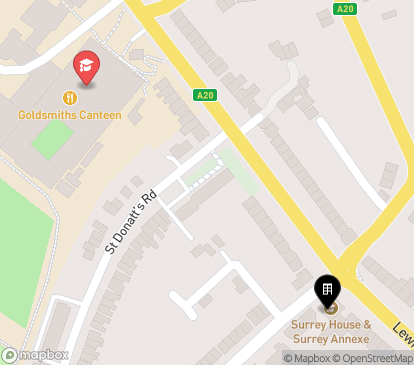 Closest campuses from Surrey House