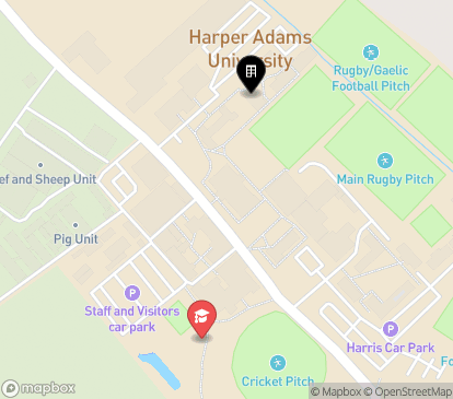 Closest campuses from Pitchside - Darby Hall