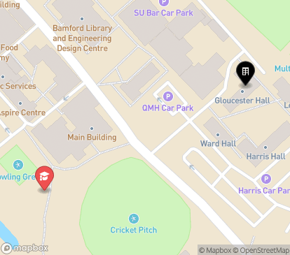 Closest campuses from Gloucester Hall