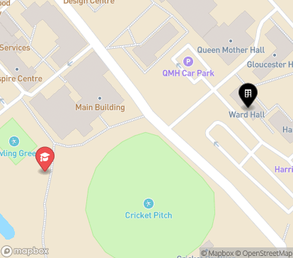 Closest campuses from Ward Hall
