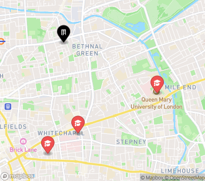 Closest campuses from Claredale House