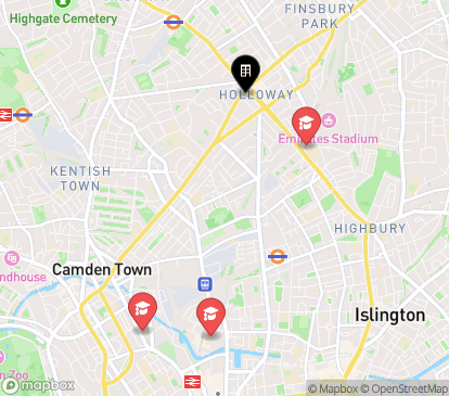 Closest campuses from iQ The Arcade