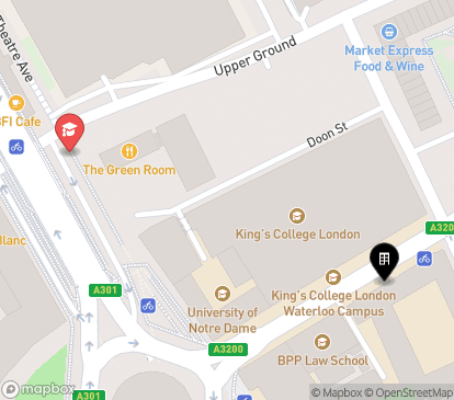 Closest campuses from Stamford Street Apartments