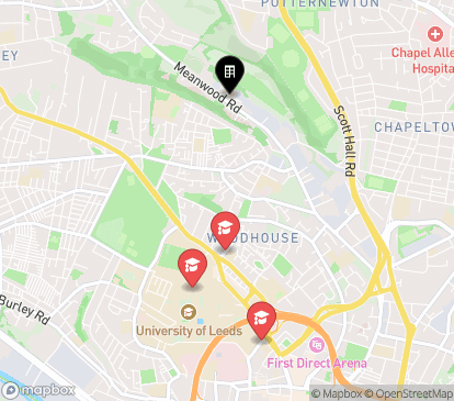 Closest campuses from The Leather Works