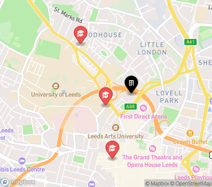 Closest campuses from The Plaza