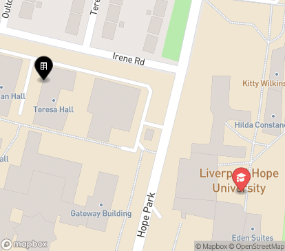 Closest campuses from Hope Park Accommodation - Teresa Hall