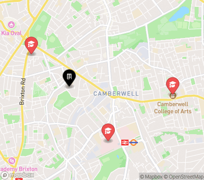 Closest campuses from Halsmere Studios
