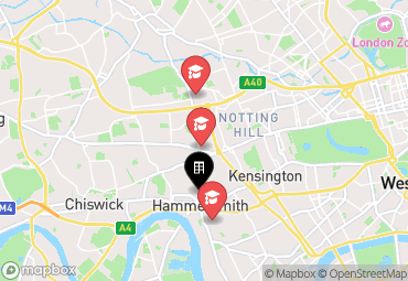 Closest campuses from iQ Hammersmith