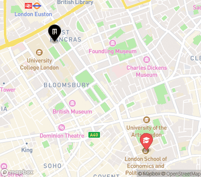 Closest campuses from Passfield Hall