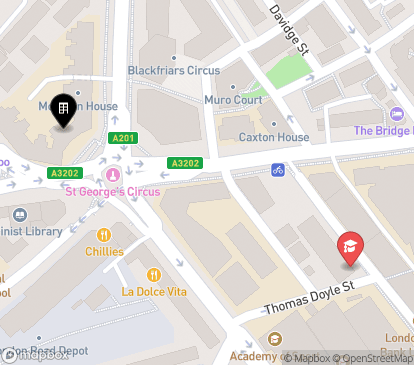 Closest campuses from McLaren House