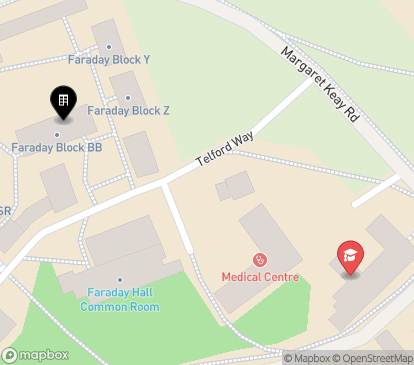 Closest campuses from Telford