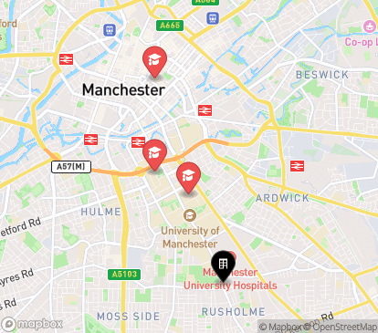 Closest campuses from iQ Wilmslow Park