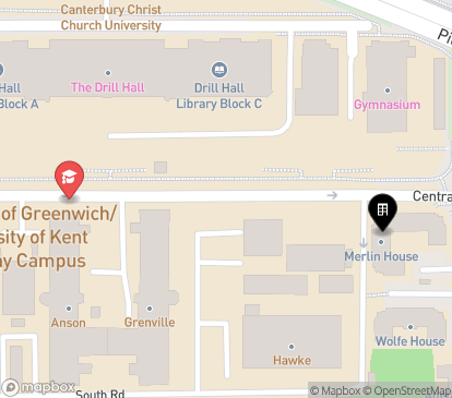 Closest campuses from Merlin House