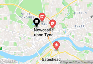 Closest campuses from Leazes Terrace