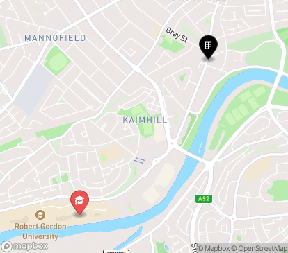Closest campuses from Crathie Student Village
