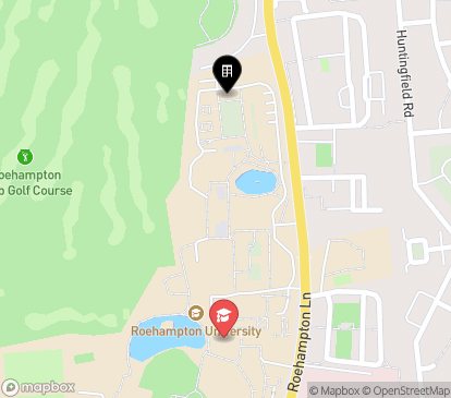 Closest campuses from Southlands College - Wesley Hall