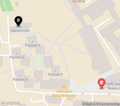 Closest campuses from Odiham Hall