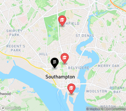 Closest campuses from Emily Davies