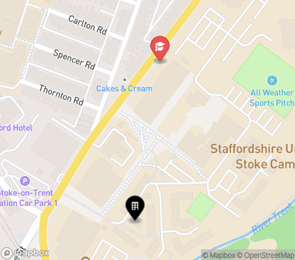Closest campuses from Leek Road Houses