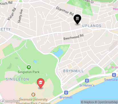Closest campuses from Beck House